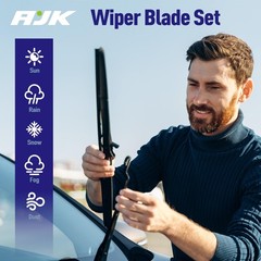 Windshield Wipers 22&Prime; 22&Prime; 12&Prime; for GMC Yukon 2021-2024 – All Natural Rubber