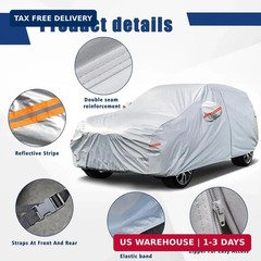 Kayme 6 Layers Waterproof SUV Car Cover for Land Rover Range Rover Evoque | Thic
