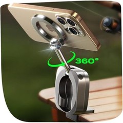 Airplane Travel Essentials Phone Holder for MagSafe Accessories, Black