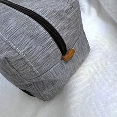 Fossil Shaving Fabric Toiletry Bag – Travel Organizer – Excellent Condition