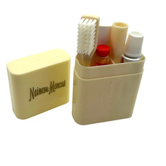 Neiman Marcus Travel Toothbrush Kit Plastic Rare Appears Unused Vintage 1960&rsquo;s