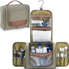 Large Hanging Toiletry Bag for Men, Travel Bathroom Bag with Hook, Hygiene Bag O