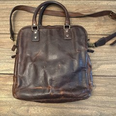 Moore & Giles Leather Messenger Bag