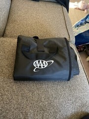 AAA Lifeline Travel Blanket Two Handled Carry Picnic Moisture Barrier Polyester