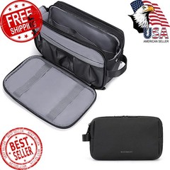 BAGSMART Toiletry Bag for Men, Travel Toiletry Organizer Dopp Kit Water-resis…