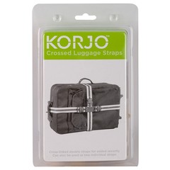 Korjo Crossed Luggage Strap Set