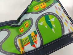 Lewis N Clark Kids Busy Roll Travel Activity Center Easy Wipe Play Mat fun Time