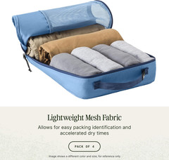 Pack-It Reveal Carry-On Packing Set – Compression Cubes & Clean/Dirty Cube