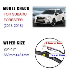 WIPER BLADE FOR SUBARU FORESTER 2012-2018