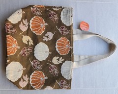 Fall Collection Tote Bag – 23&Prime; x 18&Prime; x 9&Prime; – Fall Colors – Cotton & Polyester