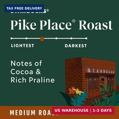 K-Cup Coffee Pods, Medium Roast Hot or Iced Coffee, Pike Place Roast, 96 Keurig
