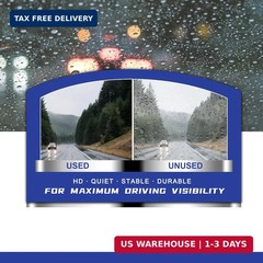OEM QUALITY 26&Prime; + 22&Prime; Premium All-Seasons Stable And Quiet Windshield Wiper Blad