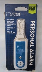 Lewis N. Clark Personal Alarm High Pitched 91dB Alarm Brand New B589