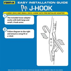 Rain-X 820149 WeatherBeater Wiper Blades, 22&Prime; Windshield Wipers (Pack of 2), Aut