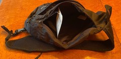 Eddie Bauer Ripstop Sling Backpack: Black/Style 0449
