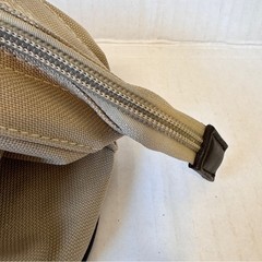 Lacoste Beige Canvas Toiletries Case Mens Travel Bag Classic