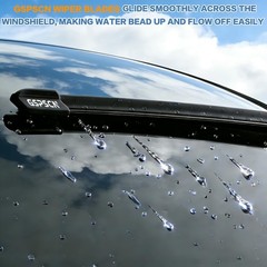 26 » + 14 » Metal Base Windshield Wiper Blades Durable AllSeason »