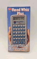 Vintage Road Whiz Plus UltraData Model 950A Handheld Travel GPS Computer – CIB