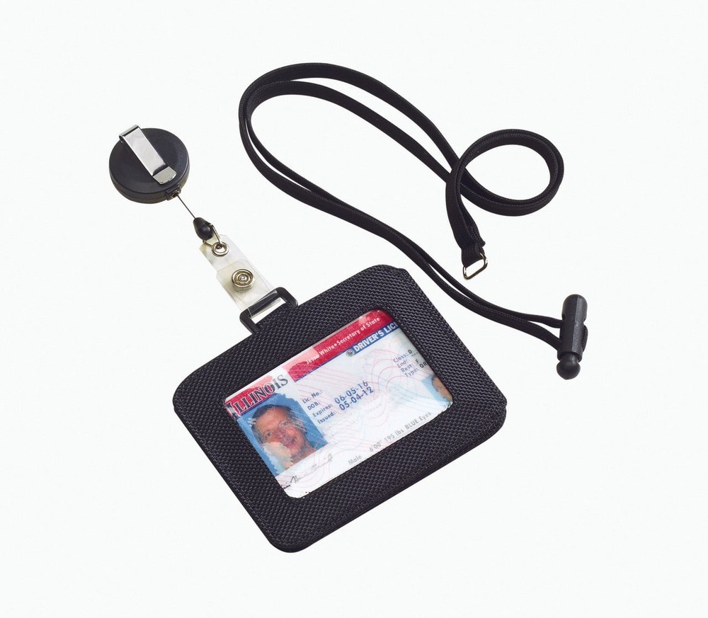 Lewis N Clark RFID Blocking ID Holder Black 1241