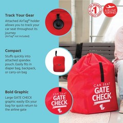 J.L. Childress Gate Check Bag For Car – Bag For Airplane Fits All Car Airport