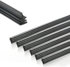 6PCS Wiper Blade Refill, 28&Prime; Frameless Car Windshield Wipers Insert Rubber Strip