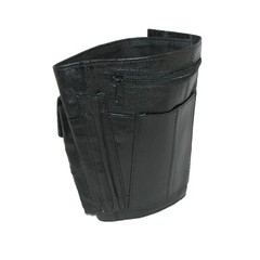 CTM Leather Travel Security Ankle Wallet