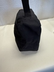 Adidas Travel Bag Toiletries Zippered / Carry Handle Small 9x6x5”Black LOGO NEW!