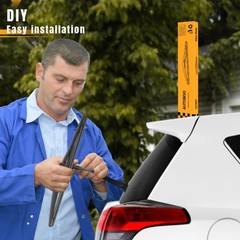 AUTOBOO 12 Inch Rear Wiper Blade Replacement for Toyota Rav4 2001-2023 12&Prime;(A)