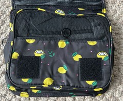 Travel Bag Essentials Organizer Black Lemon Bag Toiletry Make-Up Hanging Bag