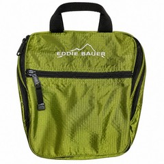 Eddie Bauer Green Travel Multi Zippered Compartmental Bag