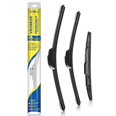 3 Wiper Blades Windshield Wipers Set Honda CRV CR-V 2012-2014
