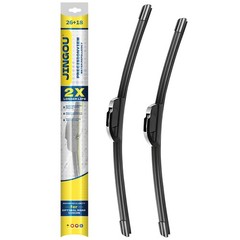 Windshield Wiper Blades 26 »+18 » Pack of 2 OEM QUALITY for 2012-2017 Camry