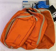 Eagle Creek Pack-It Overnight Set Storage Bags-Orange-3 Piece