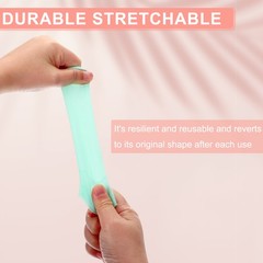 10Pack Silicone Bottle Covers for Travel, Stretching Elastic Sleeves, Multicolor