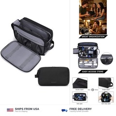 BAGSMART Toiletry Bag for Men, Travel Toiletry Organizer Dopp Kit Water-resis…