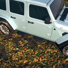 Running Boards For 2018-2025 Jeep Wrangler JL / 20-25 Jeep Gladiator JT 4 Doors