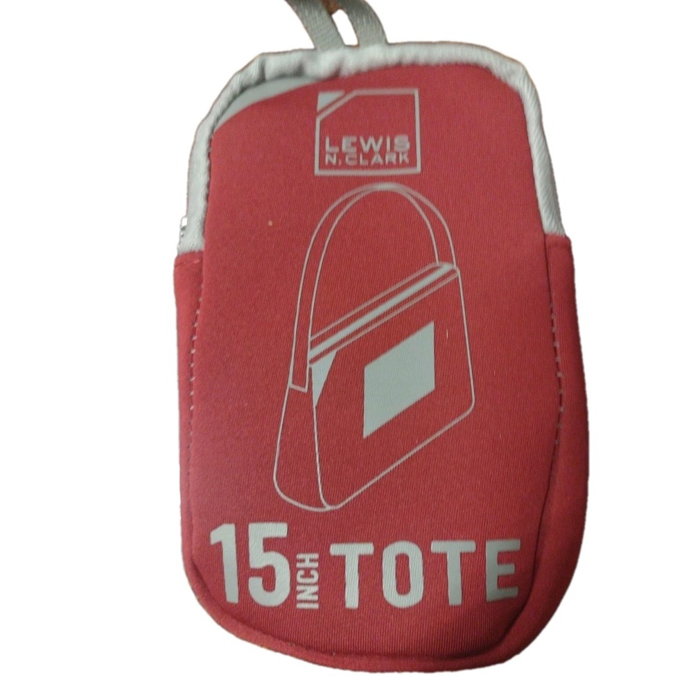 Lewis N. Clark 15&Prime; Tote– Lightweight Travel Gym Carry-On Luggage. Red