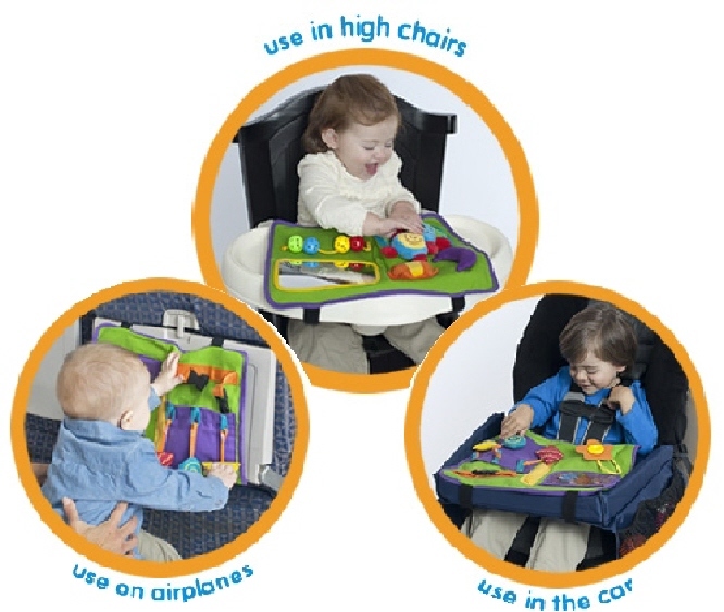 Star Kids Play-n-Go Cover Toy Mat for air plane travel tray or highchair