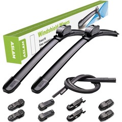 ASLAM 24&Prime;+19&Prime; Windshield Wiper Blades Set of 2