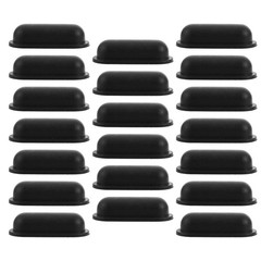 20 Pcs Luggage Bracket Feet Plastic Replacement Foot Pads For Suitcase Travel