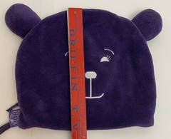 Undercover Bears Plush Bag Zippered With Wrist Strap