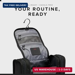 TUMI – Alpha Hanging Travel Kit – Toiletries and Cosmetics Organizer – Travel Es