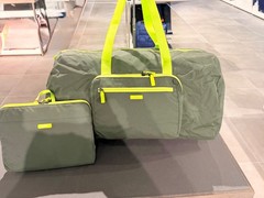 NEW TUMI Voyageur JUST IN CASE Packable 20.5” Duffel Bag – GREEN LIME