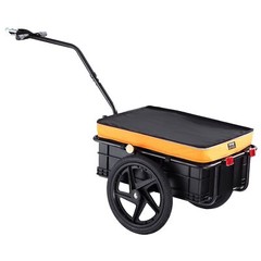 VEVOR Bike Cargo Trailer, 88 lbs Load Capacity, Heavy-Duty Bicycle Wagon Cart, F