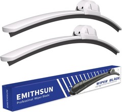 EMITHSUN OEM QUALITY 26 + 18 Premium All-Seasons Durable Stable And Quiet Whi…