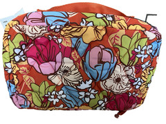 VERA BRADLEY ESSENTIAL LAY FLAT TRAVEL ORGANIZER ~~MIDDAY GARDEN~~
