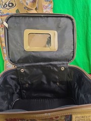 Route 66 Tapestry Travel Makeup Case & Rolling Travel Bag
