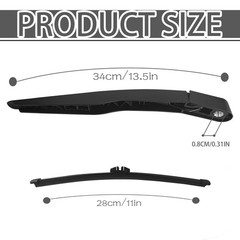 GolTHd Rear Windshield Wiper Arm Kit, Compatible with Ford Explorer 20112018 …