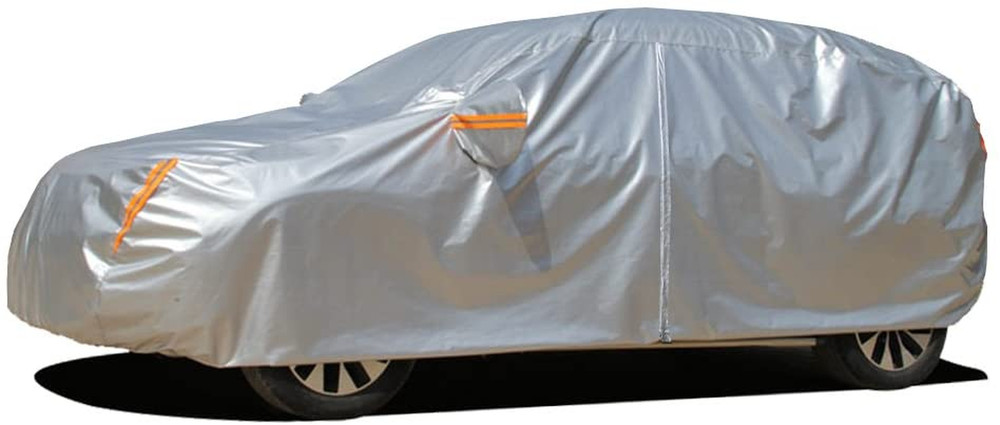 Kayme 6 Layers SUV Car Cover Waterproof All Weather for Automobiles for SUV Jeep