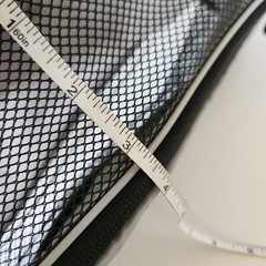 Bagsmart Travel Packing Cubes Set Gray Silver Mesh Luggage Organizer Bags x11
